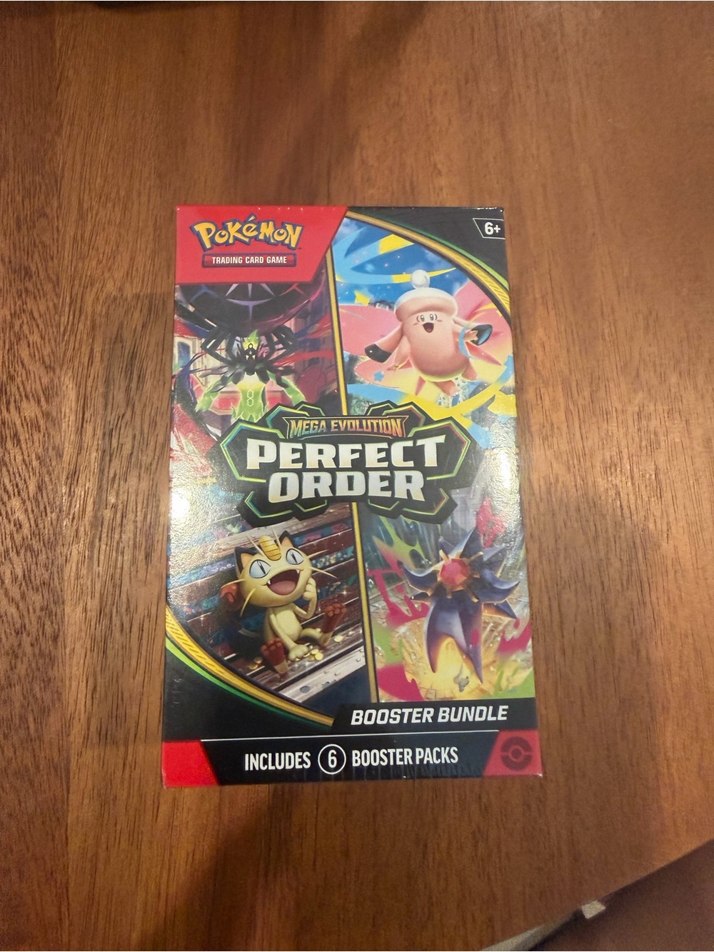 Pokemon Perfect Order Booster Bundle - Red, Yellow, Blue, Black